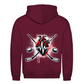 Unisex Hoodie HOCKEY HEARTBEAT (back)