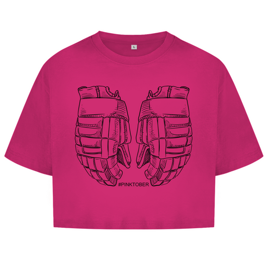 Ladies Crop Top PINKTOBER GLOVES