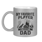 Glitzertasse HOCKEYDAD FAVORITE PLAYER