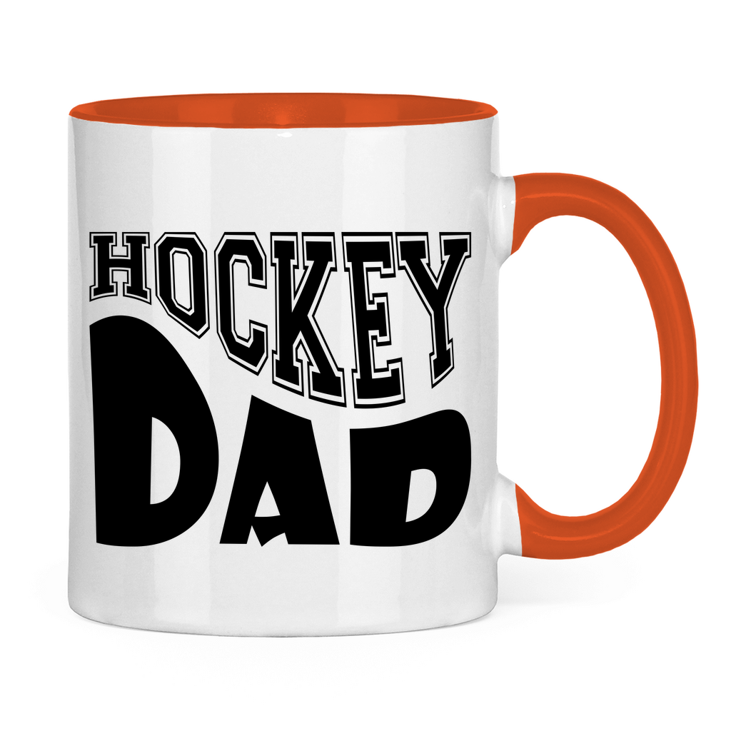 Tasse zweifarbig HOCKEYDAD WAVE