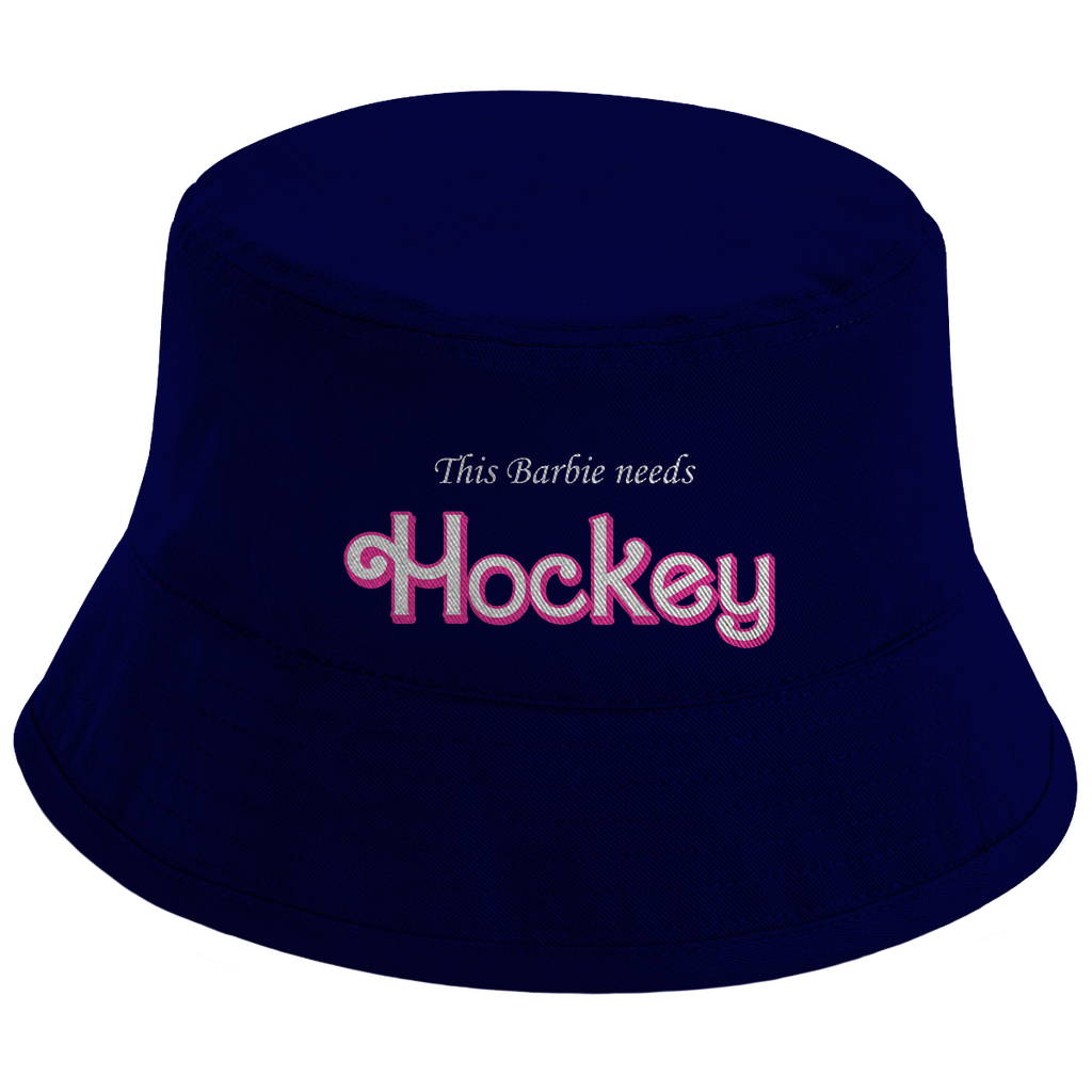 Bucket Hat BARBIE NEEDS HOCKEY