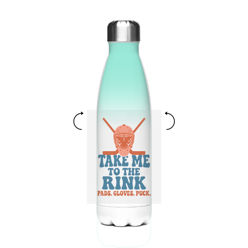 Edelstahl-Thermoflasche TAKE ME TO THE RINK GOALIE
