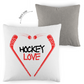 Kopfkissen zweifarbig HOCKEYLOVE STICKHEART