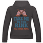 Ladies Hoodie TAKE ME TO THE RINK (back)
