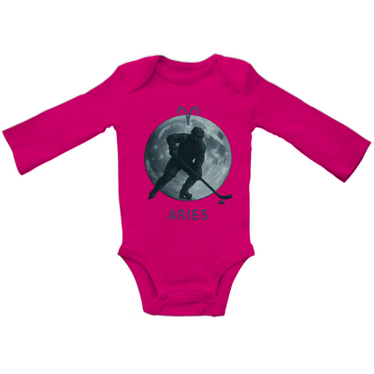 Babybody Langarm STERNZEICHEN ARIES / WIDDER