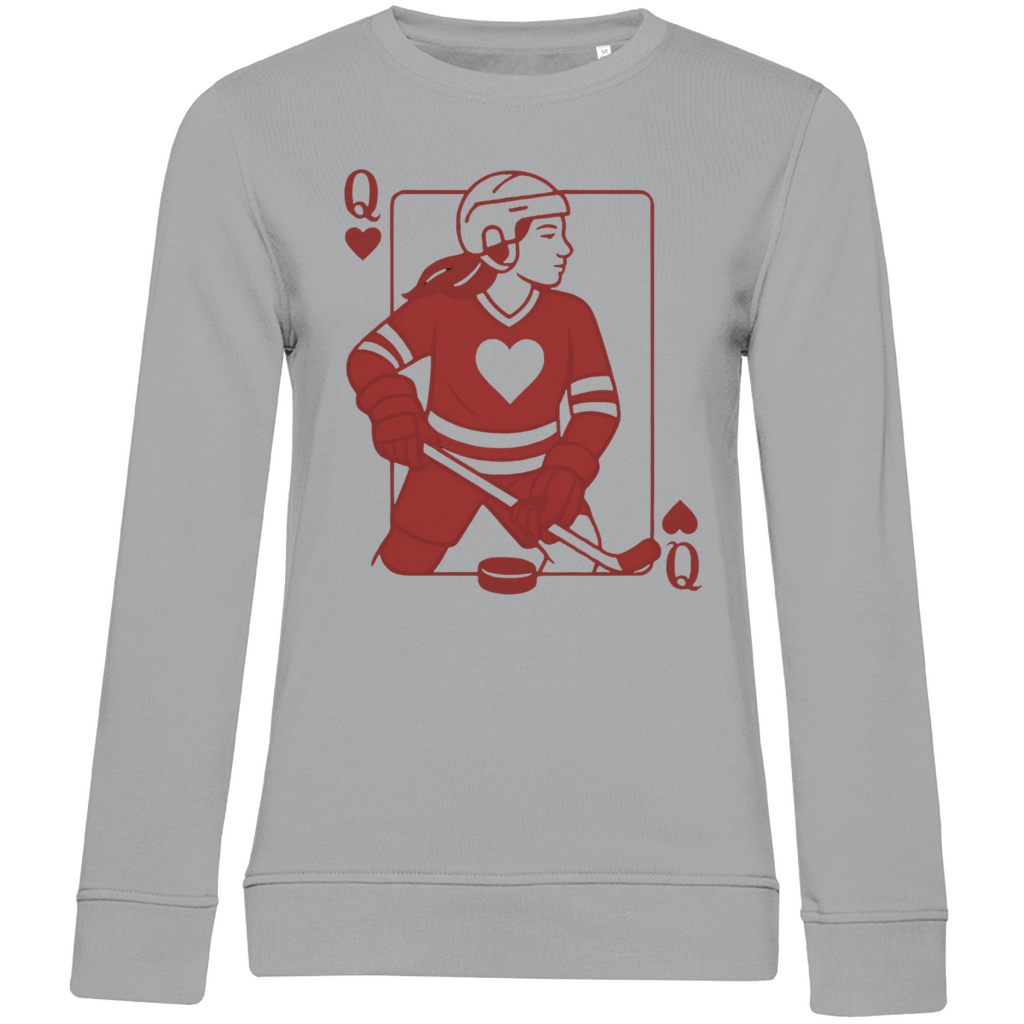 Ladies Sweatshirt  HOCKEY HERZKÖNIGIN