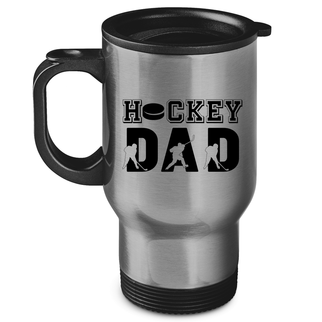 Edelstahl-Thermobecher HOCKEYDAD SPIELER