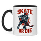 Tasse zweifarbig HALLOWEEN SKATE OR DIE