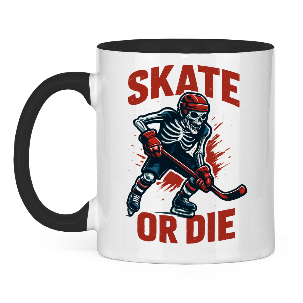 Tasse zweifarbig HALLOWEEN SKATE OR DIE