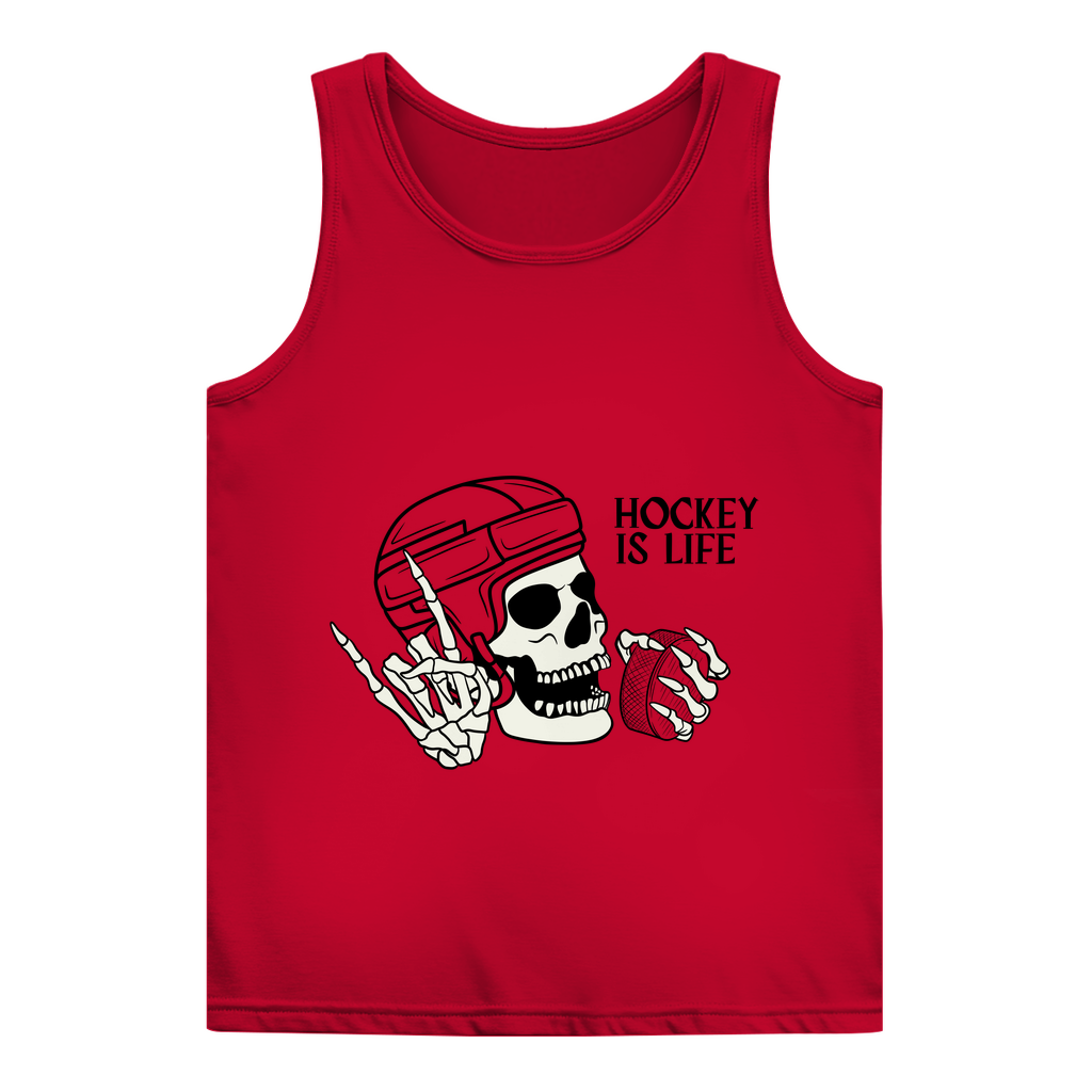 Ladies Tank Top HOCKEY IS LIFE