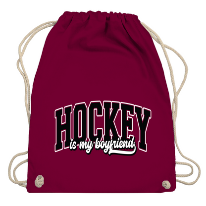 Turnbeutel HOCKEY IS MY BOYFRIEND