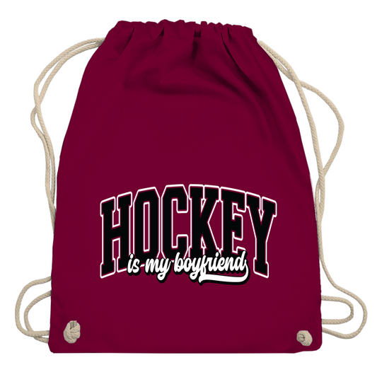 Turnbeutel HOCKEY IS MY BOYFRIEND