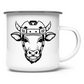 Emaille Tasse HOCKEYKUH