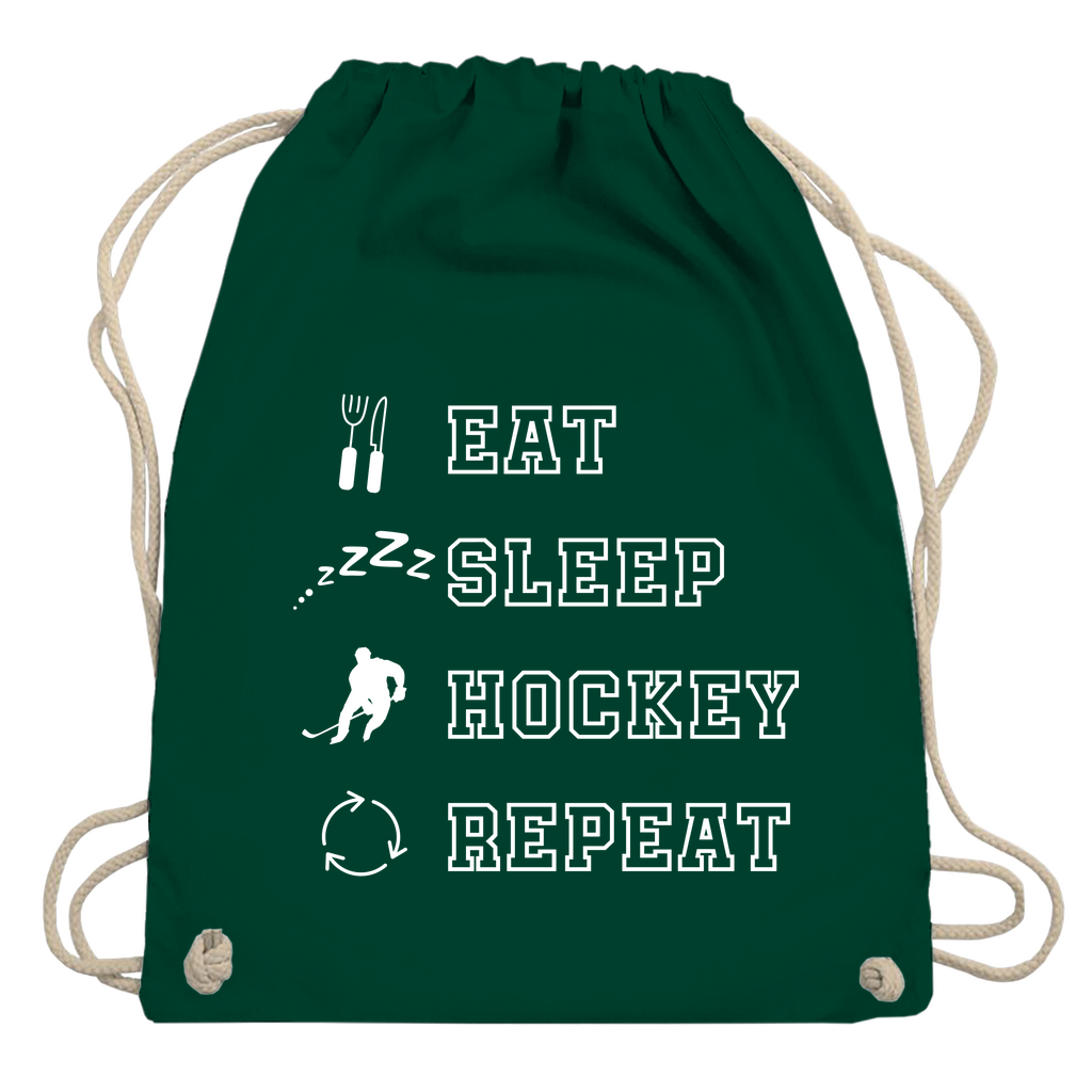 Turnbeutel EAT, SLEEP REPEAT