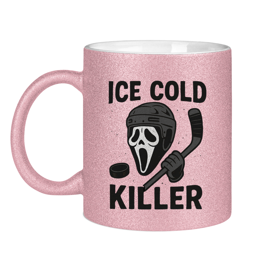 Glitzertasse ICE COLD KILLER