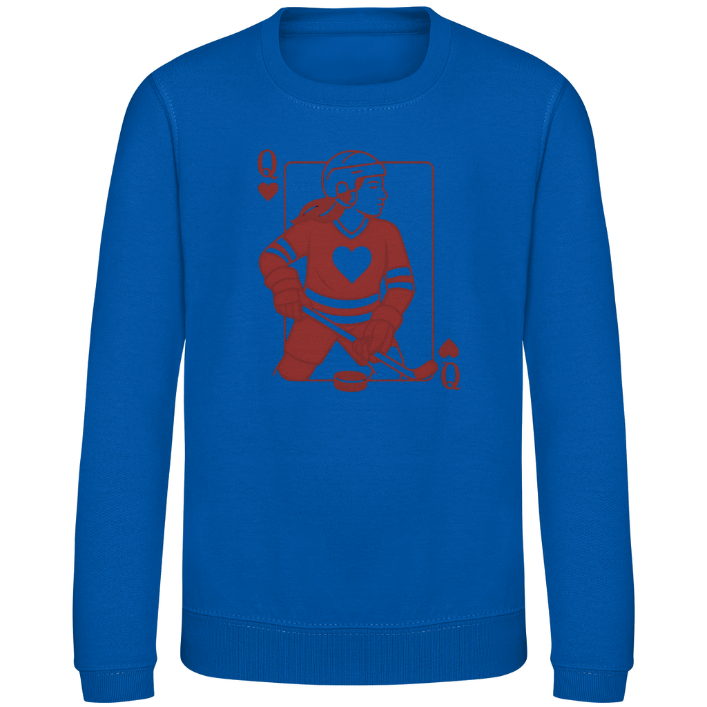 Kids Sweatshirt HOCKEY HERZKÖNIGIN