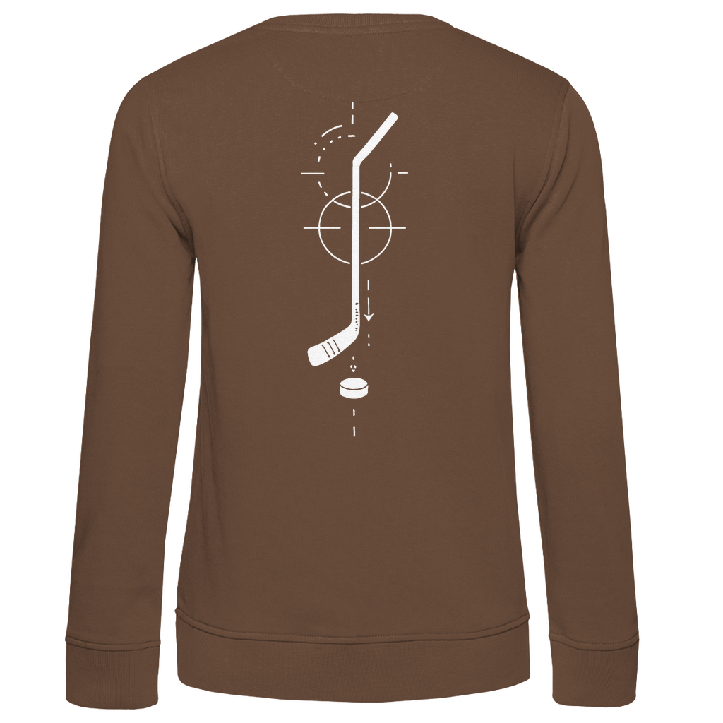 Ladies Sweatshirt HOCKEYSTICK MODERN (back)