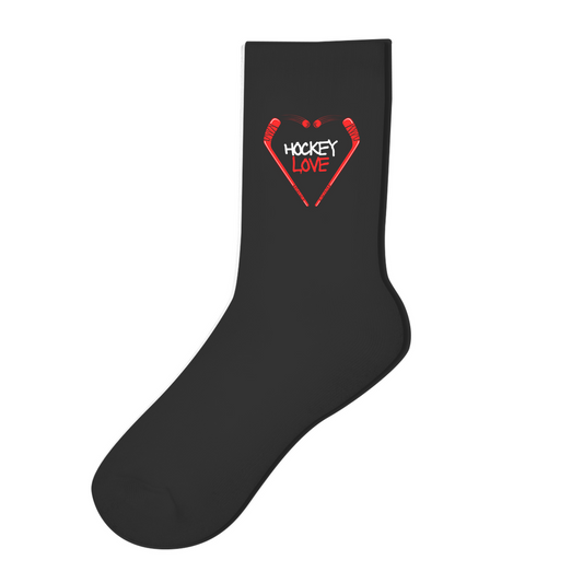 Socken HOCKEYLOVE STICKHEART
