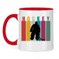 Tasse zweifarbig COLOURFUL HOCKEY GOALIE