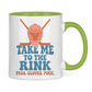 Tasse zweifarbig TAKE ME TO THE RINK GOALIE