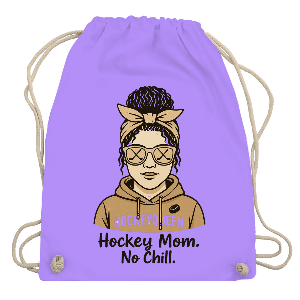 Turnbeutel HOCKEY MOM - NO CHILL