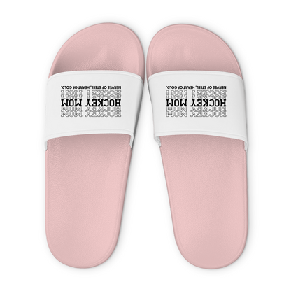 Badelatschen HOCKEYMOM NERVES & HEART