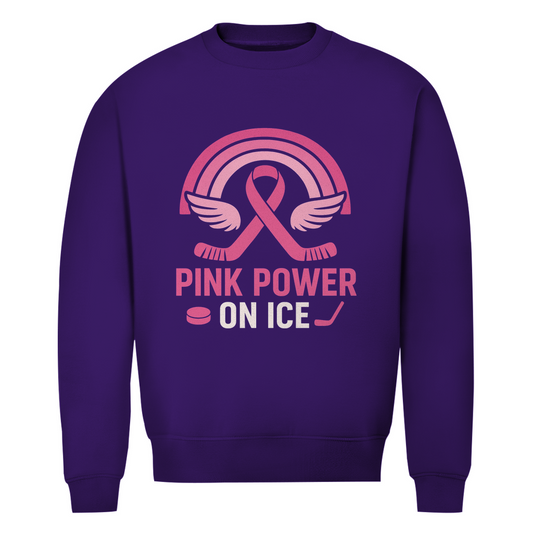 Unisex Sweatshirt PINK POWER ON ICE