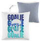 Kopfkissen zweifarbig GOALIE MASKE