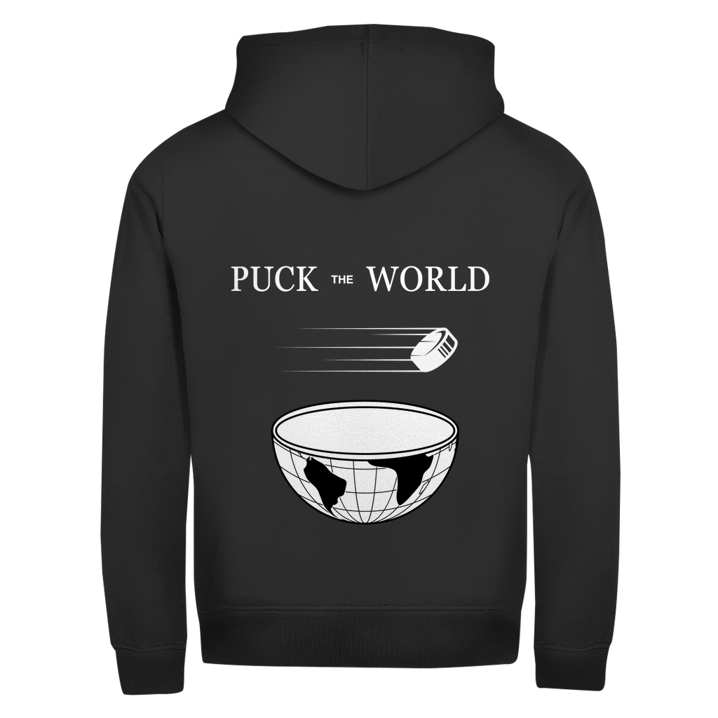 Unisex Zipper PUCK THE WORLD (front&back)