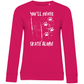 Ladies Sweatshirt NEVER SKATE ALONE