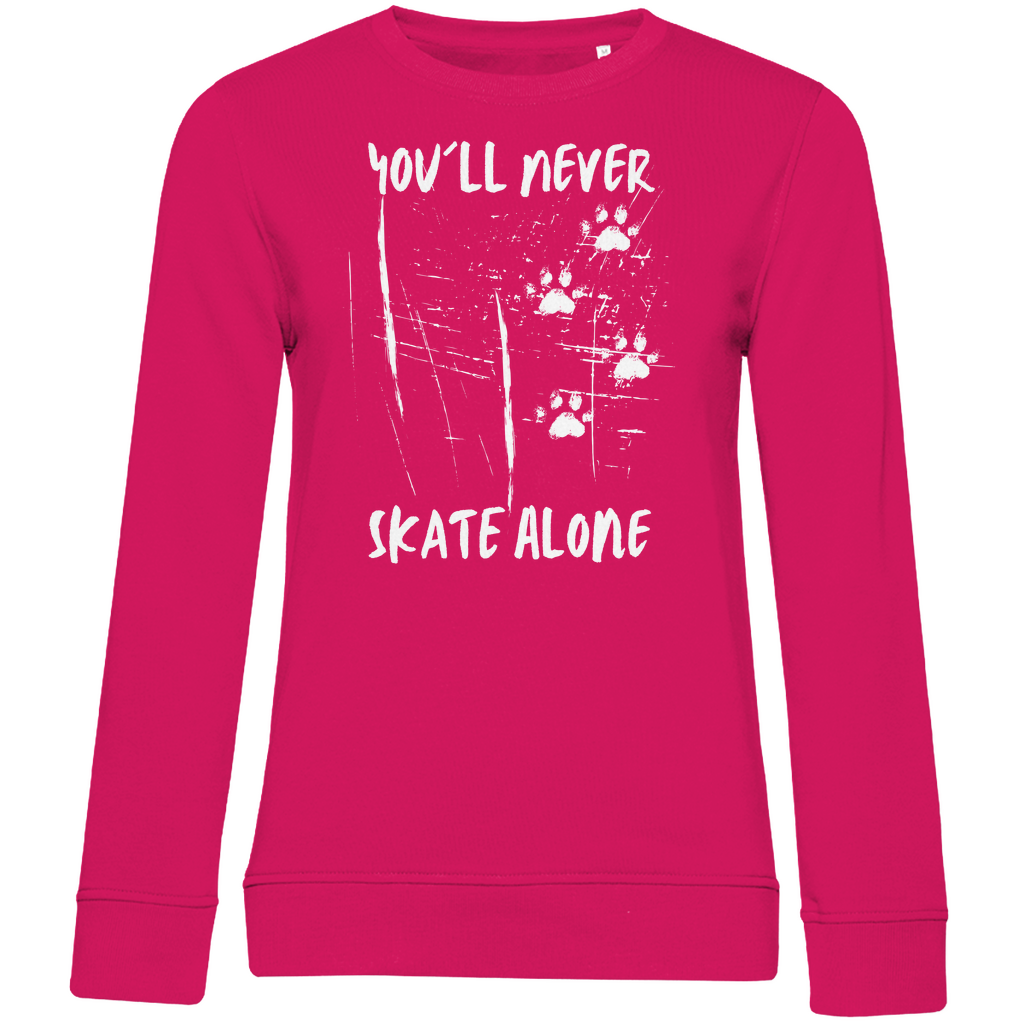 Ladies Sweatshirt NEVER SKATE ALONE