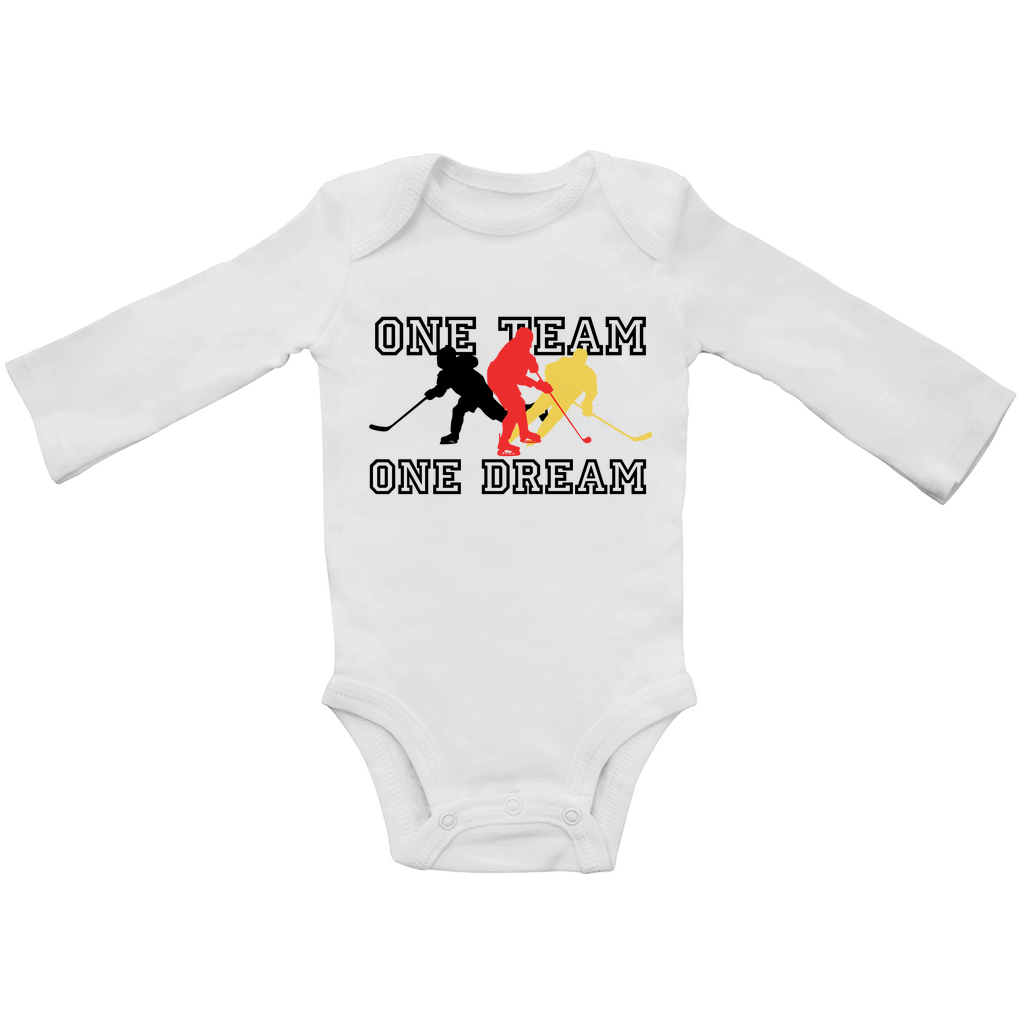 Babybody Langarm ONE TEAM-ONE DREAM GER
