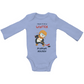 Babybody Langarm PINGU HOCKEY