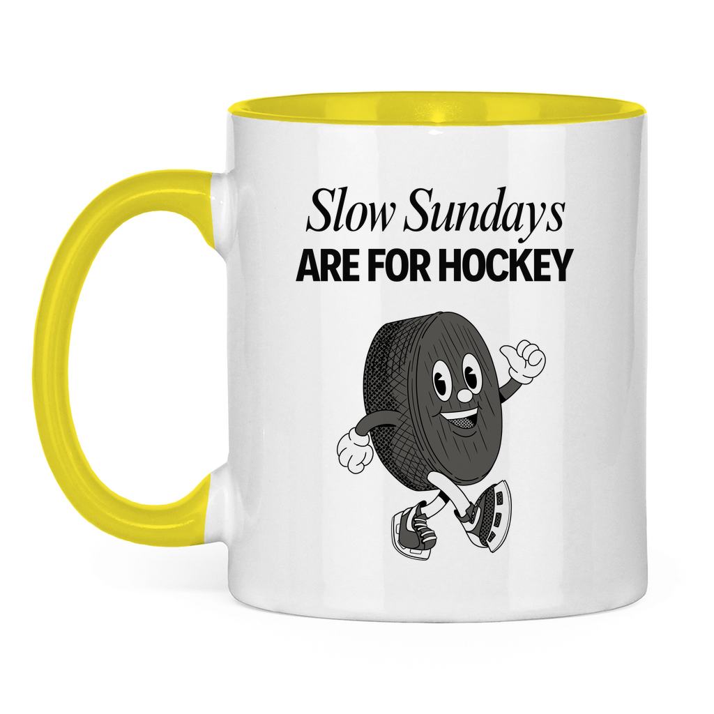 Tasse zweifarbig SLOW SUNDAYS