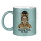 Glitzertasse HOCKEY MOM - NO CHILL