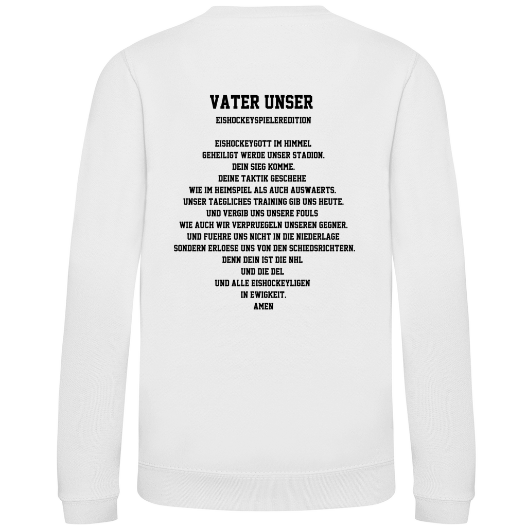 Kids Sweatshirt VATER UNSER SPIELER (back)