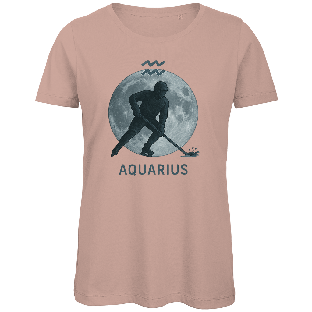 Ladies T-Shirt STERNZEICHEN AQUARIUS / WASSERMANN