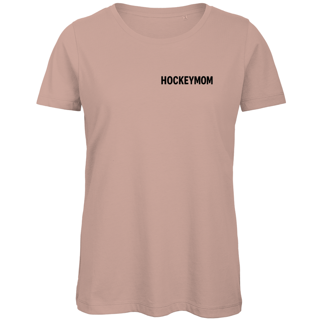 Ladies T-Shirt HOCKEYMOM BRAIN (front&back)