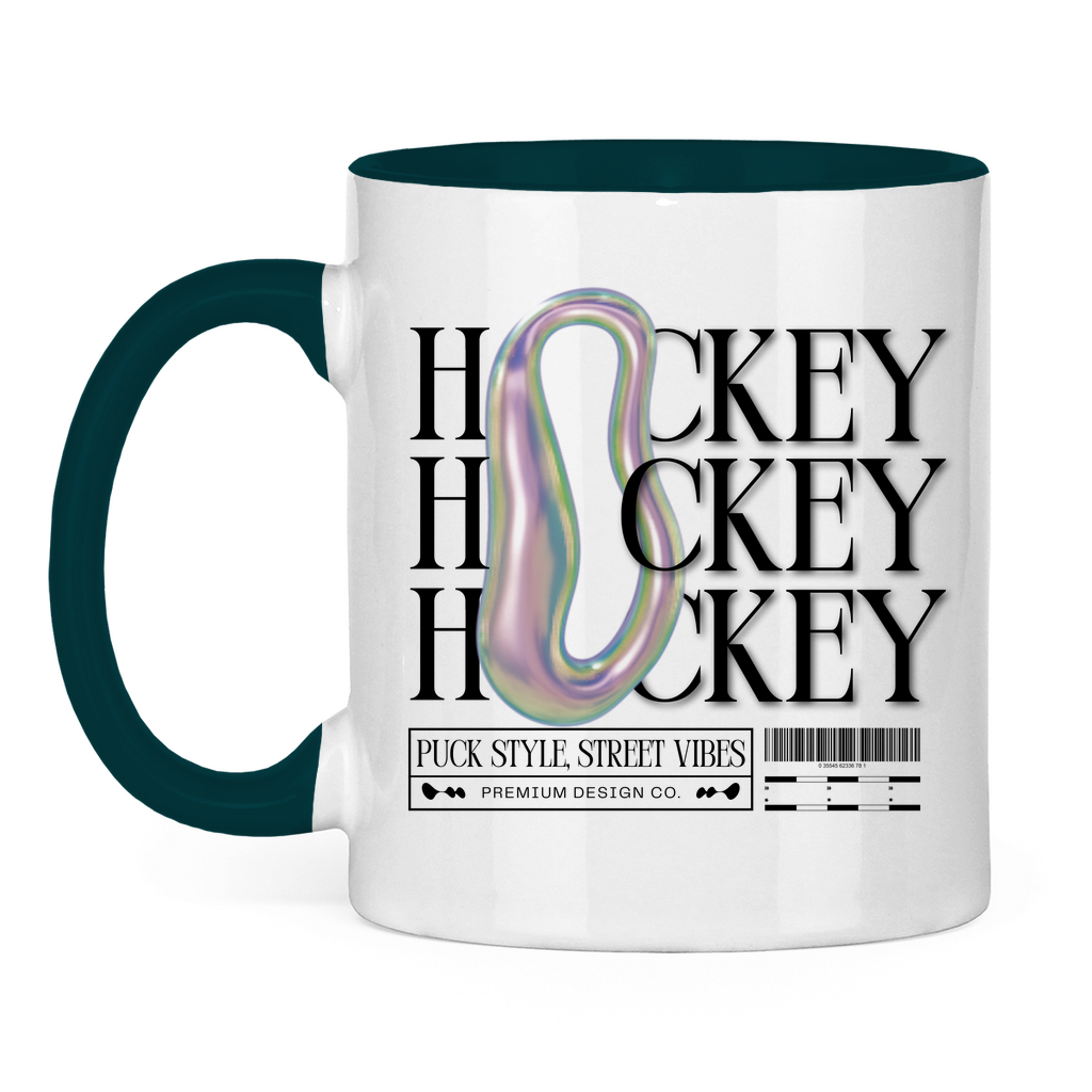 Tasse zweifarbig HOCKEY MODERN