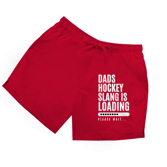 Badehose DADS HOCKEYSLOGAN