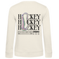Ladies Sweatshirt  HOCKEY MODERN (back)