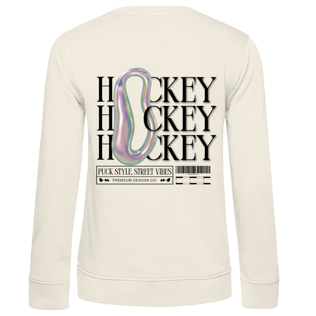 Ladies Sweatshirt  HOCKEY MODERN (back)
