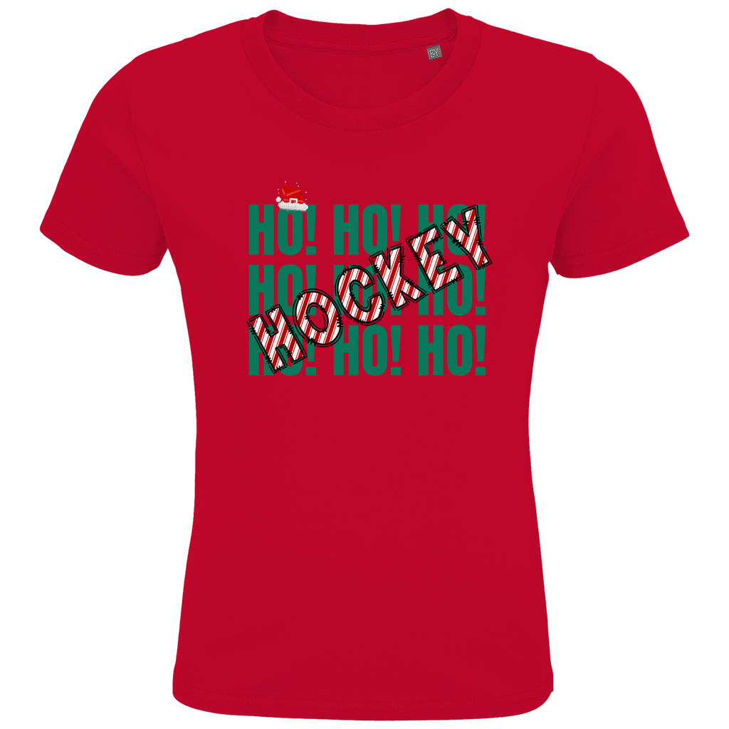 Kids T-Shirt HO HO HOCKEY