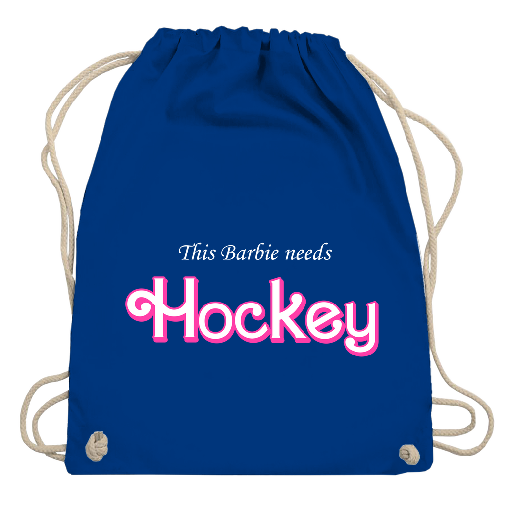 Turnbeutel BARBIE NEEDS HOCKEY