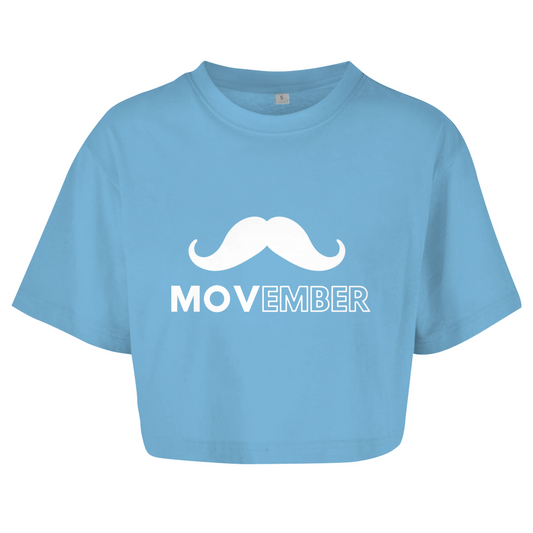 Ladies Crop Top MOVEMBER