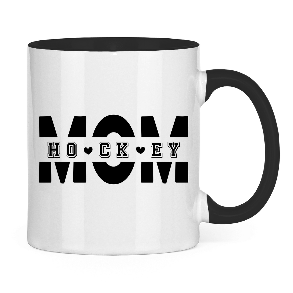 Tasse zweifarbig HOCKEYMOM