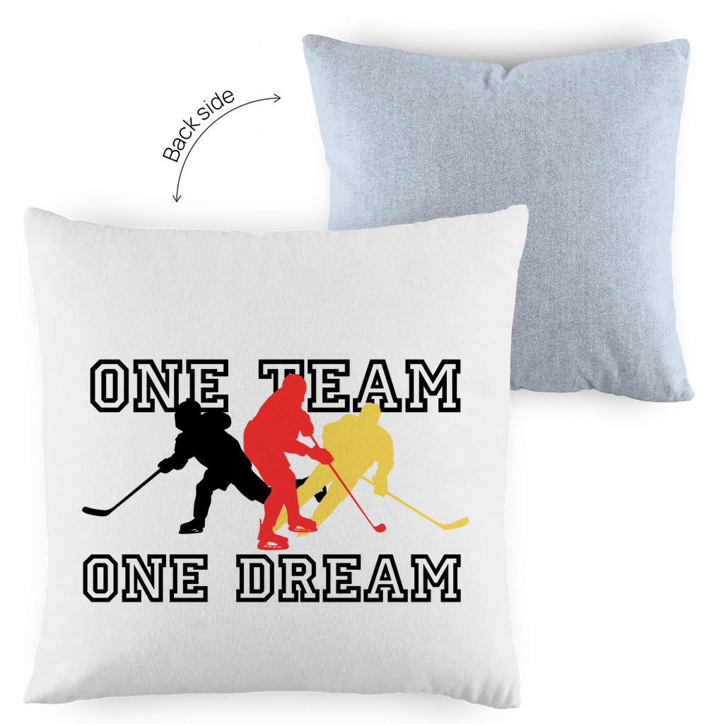 Kopfkissen zweifarbig ONE TEAM-ONE DREAM GER