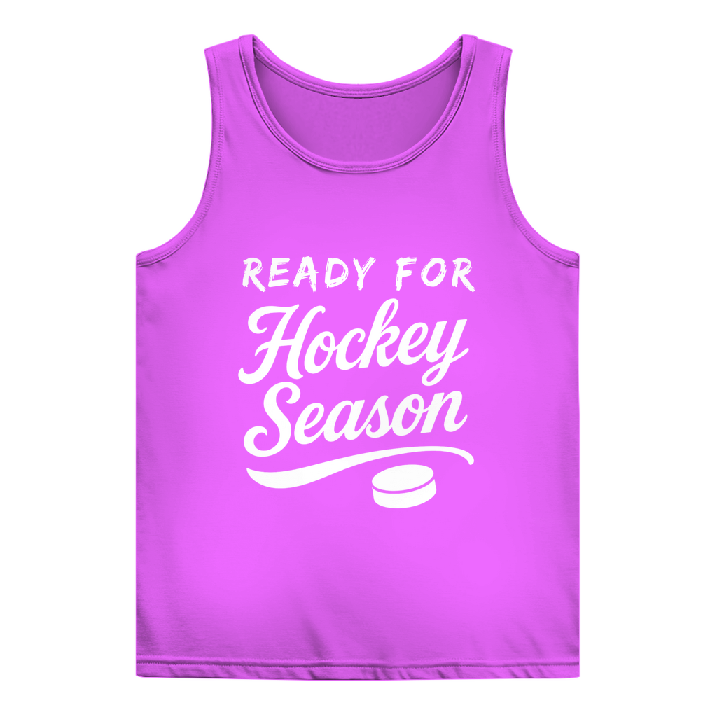 Ladies Tank Top READY FOR HOCKEY SEASON