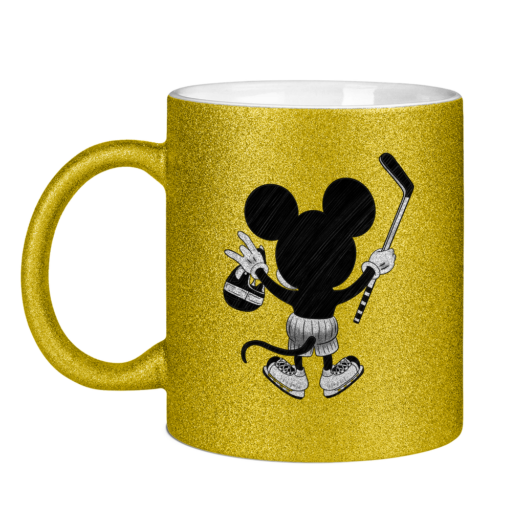 Glitzertasse HOCKEYMOUSE