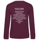 Ladies Sweatshirt VATER UNSER SPIELER